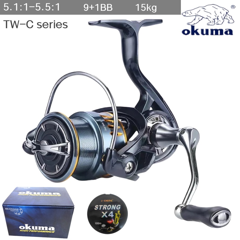 Nueva Carrete de Pesca Okuma,  - Fishing Boat Steering Wheel reseña y precio